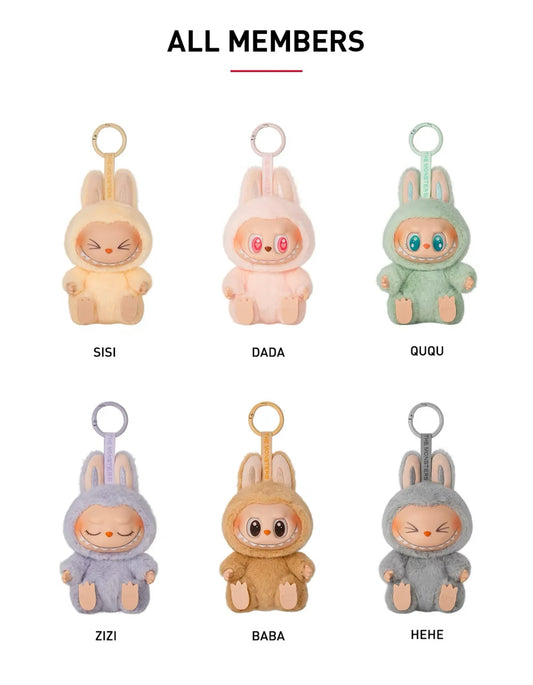 Pop Mart Labubu Have a Seat seated plush charm authentic sealed box