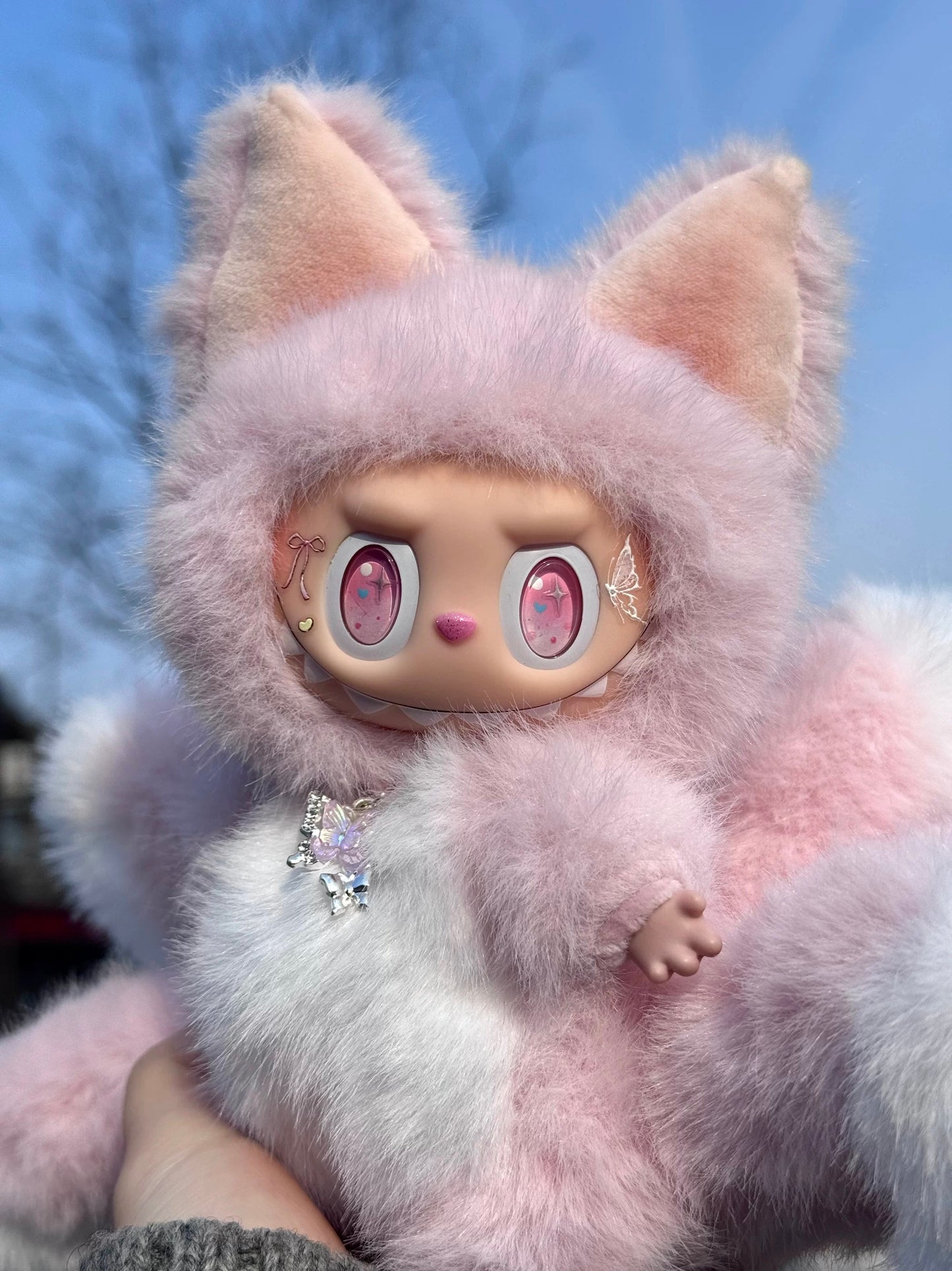 labubu multi-tails fluffy custom plush collectible