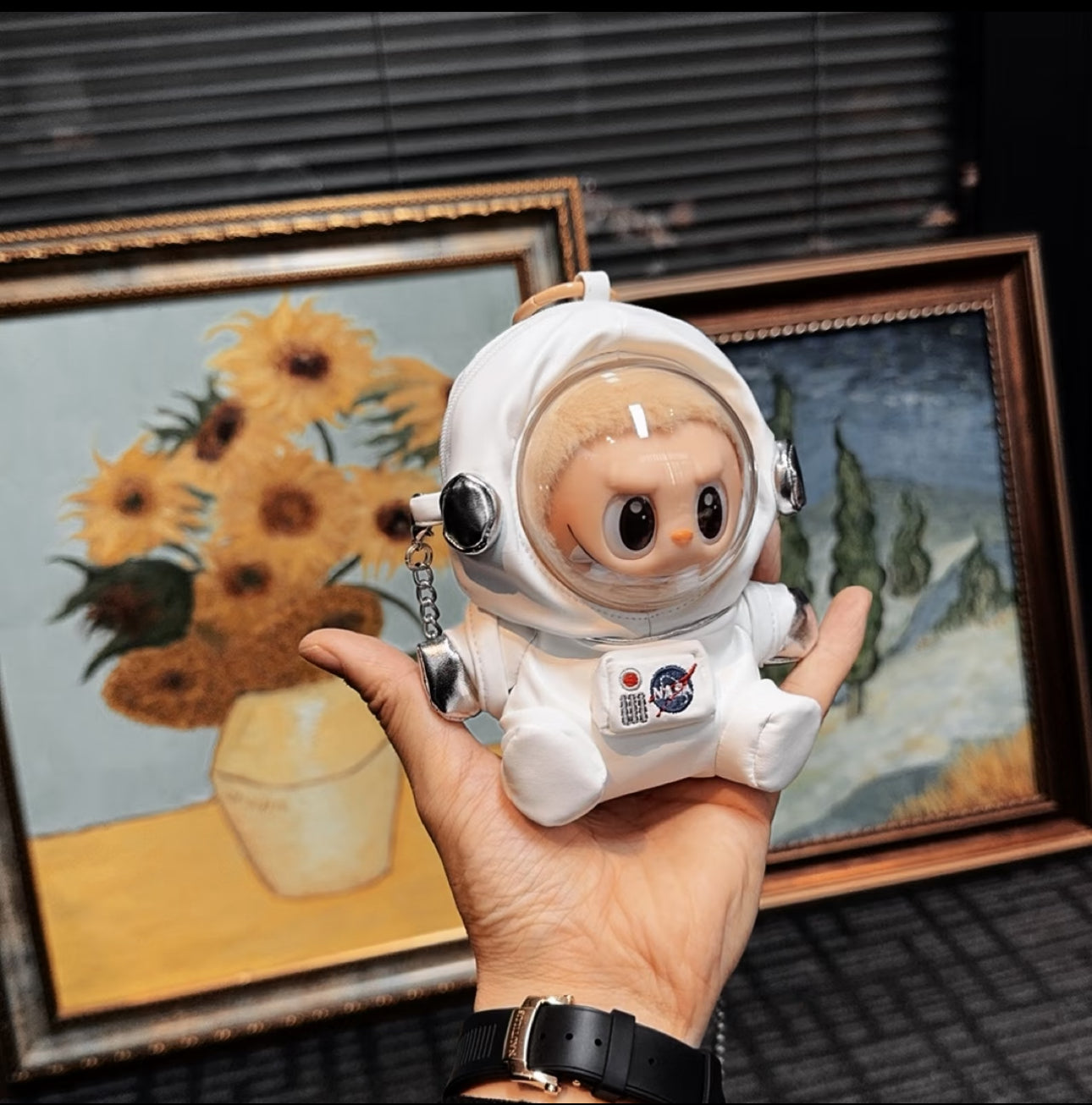 labubu astronaut doll clothing for 15cm pop mart figures