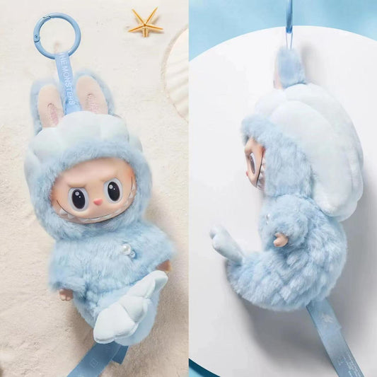 labubu travel inspired pendant for doll collectors Singapore edition