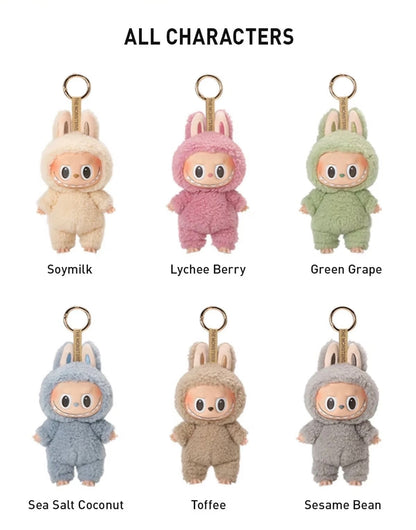 Labubu  Exciting Macaron plush pendant Pop Mart authentic