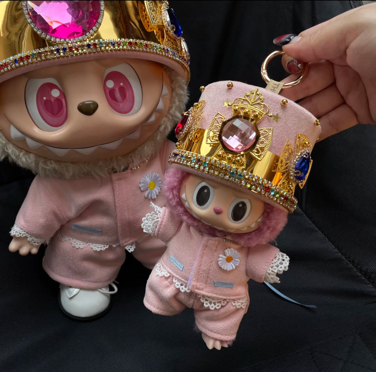 labubu kpop gdragon fashion inspired pink doll outfit
