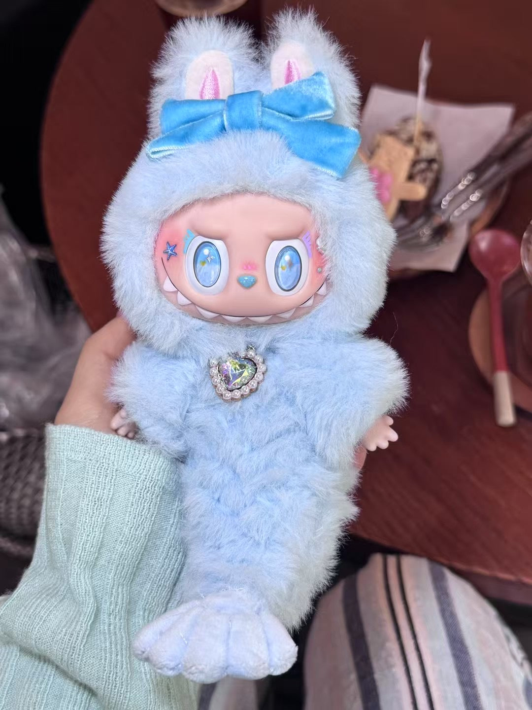 custom labubu artist edition mermaid tail