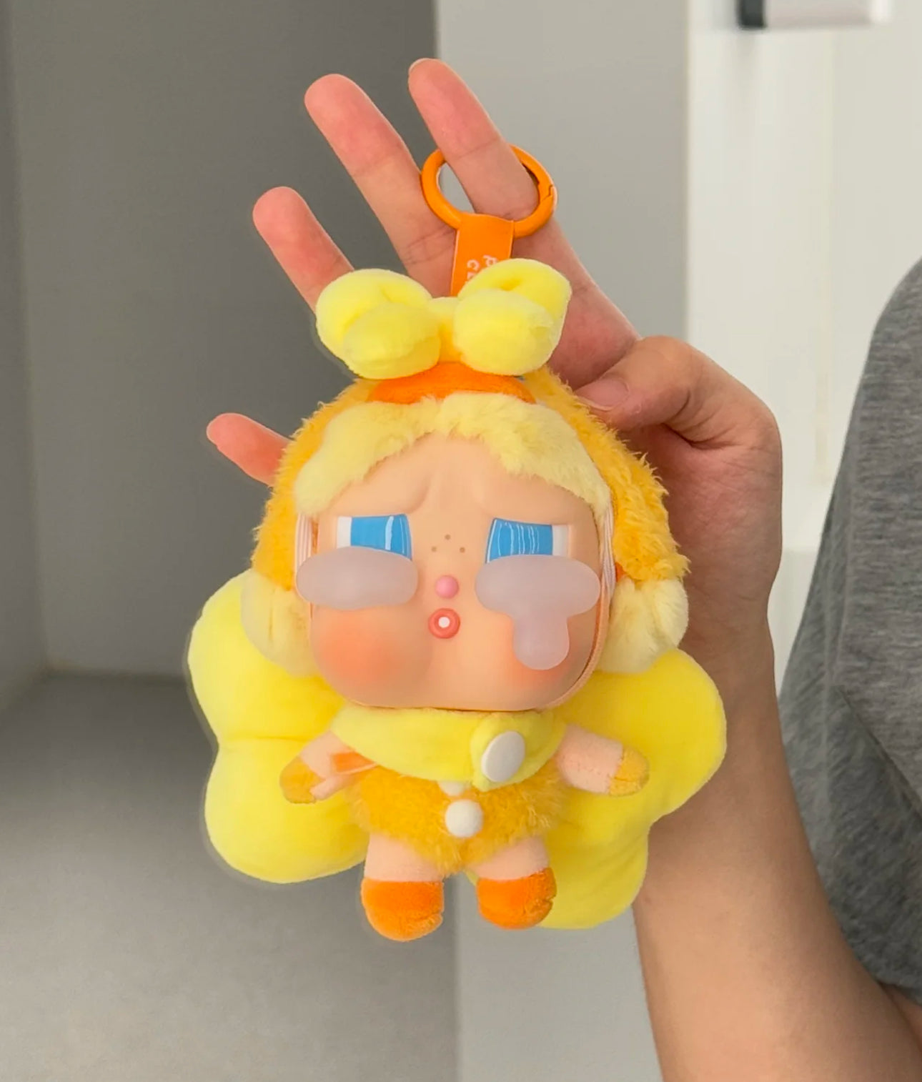 labubu crybaby plush ribbon bow accessories