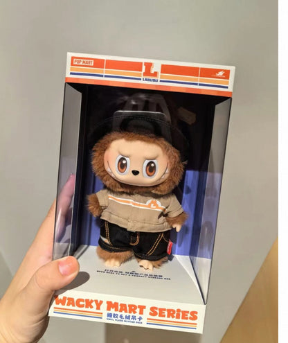 sealed blind box labubu wacky mart snack series